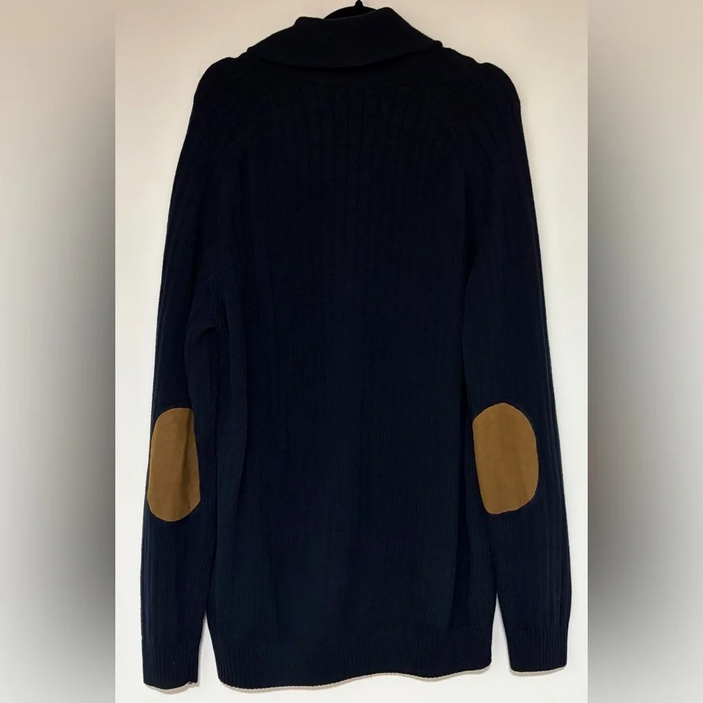 Nautica Men’s Navy Blue Shawl Cardigan NWOT Size XXL